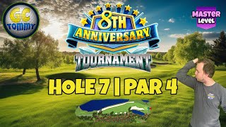 Master, QR Hole 7 - Par 4, EAGLE - 8th Anniversary Tournament, *Golf Clash Guide*