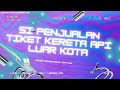 Tugas Besar Praktikum ASD-B | | SI Penjualan Tiket Kereta Api Luar Kota (Dengan Menggunakan Inputan)