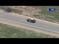 Pursuit of stolen CHP vehicle