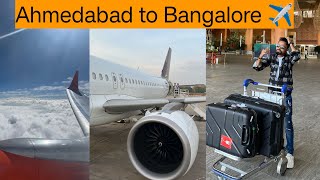 Ahmedabad To Bangalore Flight | Sardar Vallabhbhai Patel international airport | Np Amdavadi