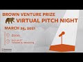 2021 Brown Venture Prize Pitch Night