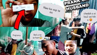 Nao ka vop e ou.... /🤰 Pregnant Prank on Husband turn into angry 😱😡🔥🤣