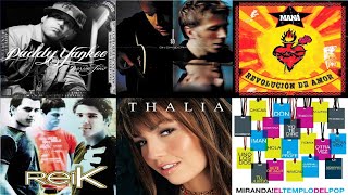 Las Canciones Mas Populares de Los 2000s en Español | Pop, Rock, Reguetón, Balada,Bachata ,Parte 2|4