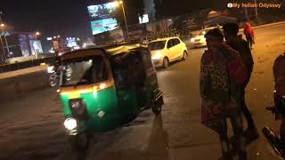 Roads of Vadodara in Night