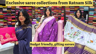 Exclusive Saree Collections from Rathanam Silks | Budget-Friendly Gifting Sarees |Wholesale \u0026 Retail