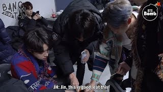 [ENG] 191025 [BANGTAN BOMB] Snack Time! @181225 SBS Gayo Daejeon (가요대전) - BTS (방탄소년단)