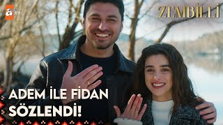 Adem ve Fidan yüzükleri takıyor - Zembilli 7.Bölüm