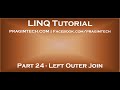 Part 24   Left Outer Join in LINQ