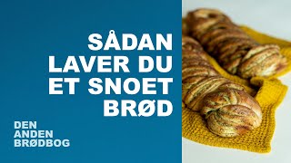 Sådan laver du  et snoet brød