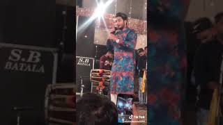 #khan Saab live on stage #zindgi  Tere naal
