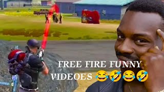 FREE FIRE FUNNY VIDEOES 😂 ON MOD GAMER HD #SHORT