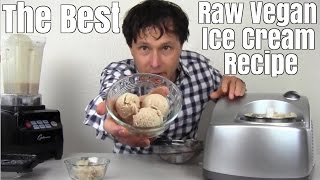 Raw Vegan Ice Cream Recipe that Tastes Like the Real Thing