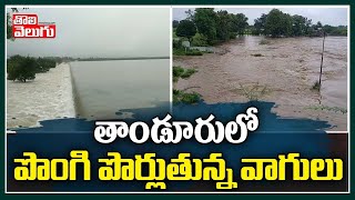 తాండూరులో పొంగి పొర్లుతున్న వాగులు | Heavy Floods In Tandoor | Tolivelugu TV