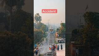 Accident||😱 train accident #viral video #shorts #trending #youtubeshorts