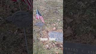 Honor!!! #rip #veteran #honor #grave #cemetery