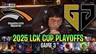 ZEUS AATROX vs KIIN VAYNE! - HLE vs GEN GAME 3 LCK CUP 2025 PLAYOFFS | HLE vs GENG LCK CUP 2025 PO