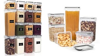 Vtopmart Airtight Food Storage Containers Set \u0026 Features