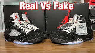 Air Jordan 5 Black Metallic Reimagined 2025 Real Vs Fake Review