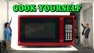 We Built a GIANT Microwave (for when we're cold)