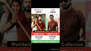 DD Returns Vs LGM Movie Comparison || Box Office Cecollection #shorts #vaathi #baby #ddreturns #lgm