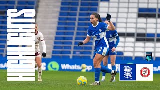 Highlights | Birmingham City Women 1-3 Bristol City | Barclays Women's Championship