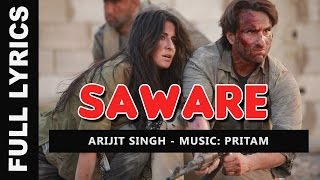 Saware Song Lyrics - Arijit Singh | Phantom (2015) Movie Songs - LyricsRIver.com