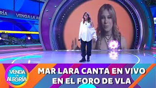 Mar Lara canta en vivo en el foro de VLA | Programa 16 enero 2025 PARTE 2 | Venga la Alegría