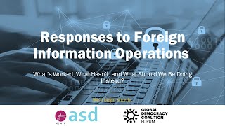 Responses to Foreign Information Operations