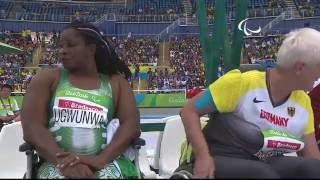 Athletics | Women's Discus - F55 Final  | Rio 2016 Paralympic Games