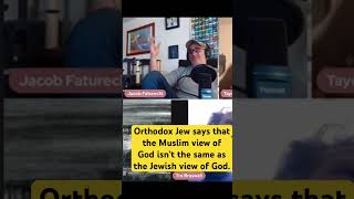 Orthodox Jew disagrees with Muslim view of Allah #orthodox #judaism #islam #allah #god #bible #Jesus