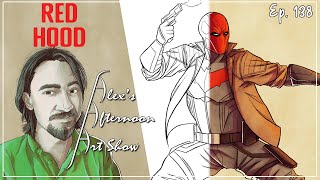 Drawing Red Hood, Posing & Detailing || Alex's Afternoon Art Show