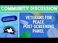 Veterans For Peace & Medicating Normal: War, Trauma & the Treatment Thereafter