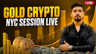 LIVE FOREX TRADING INYC SESSION I GOLD \u0026 BTC TRADING| FOREX HINDI I FEB 27| DAY 252| TopG Trader