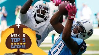 Top 5 Catches (Week 5) | 2016 NFL Highlights