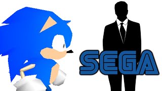 Sonic meets the CEO of SEGA (Sonic TTS)