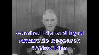 1940’s "LIVING HISTORY" BIOGRAPHY OF ADMIRAL RICHARD E. BYRD   ARCTIC & ANTARCTIC RESEARCH  26954