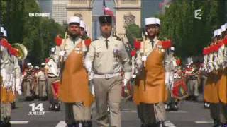 La Légion Étrangère - Défilé 14 juillet 2009