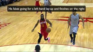 James Harden Euro Step - How to NBA Moves