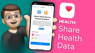 How to Share Health Data with a Trusted Contact ⭐ iOS 16 Tips