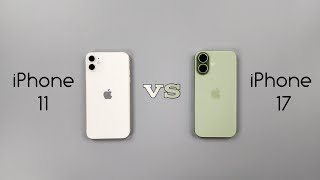 iPhone 17 vs iPhone 11 Speed Test & Camera Comparison