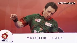 2016 World Championships Highlights: Joao Monteiro vs Pak Sin Hyok