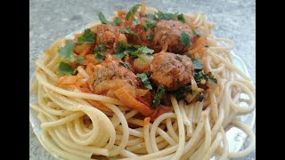 #Սպագետի՝ հետաքրքիր սոուսով    #спагетти с мясом    #spaghetti with meat