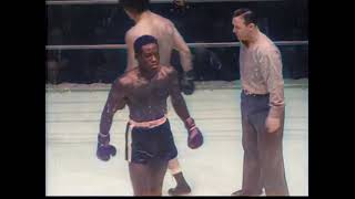 Ezzard Charles vs Pat Valentino - Full Fight Colorized - 14.10.1949