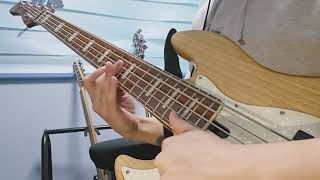 サカナクション - 忘れられないの Bass Solo Slap Cover