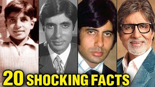 Amitabh Bachchan SHOCKING UNKNOWN FACTS | Marriage, Affair, Controversies | Happy Birthday Big B