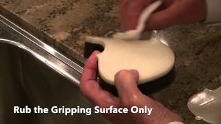 Cleaning your AcoustaGrip to Preserve Gripping Strength