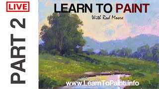 Acrylic Painting Beginners - Part 2 Live Stream