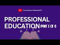 Part 1 of 6 Professional Education LET Reviewer