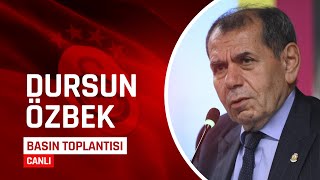 Dursun Özbek Basın Toplantısı | Galatasaray - Fenerbahçe Derbisi, Ali Koç'a Cevap