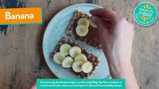 Quick Snack Idea Under £1 - Chocolate Spread and Banana